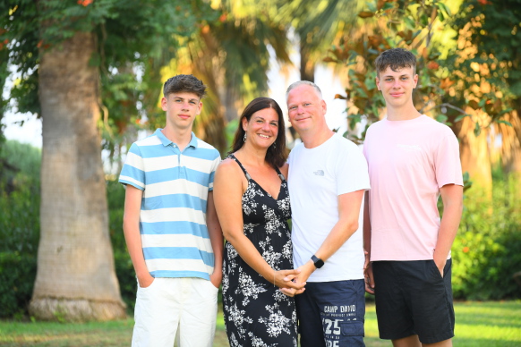 DJ Oliver Plattig, Stephanie Plattig, Julian Plattig, Lucas Plattig